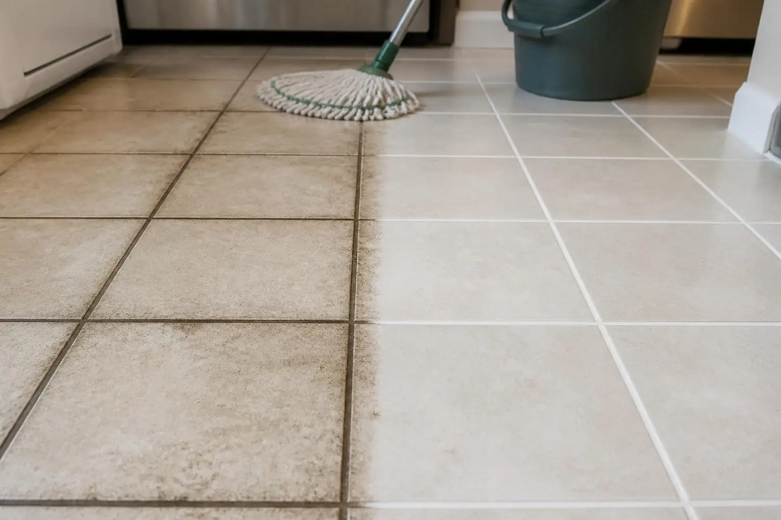 Why Mopping Doesn't Clean Your Grout (And What Does)