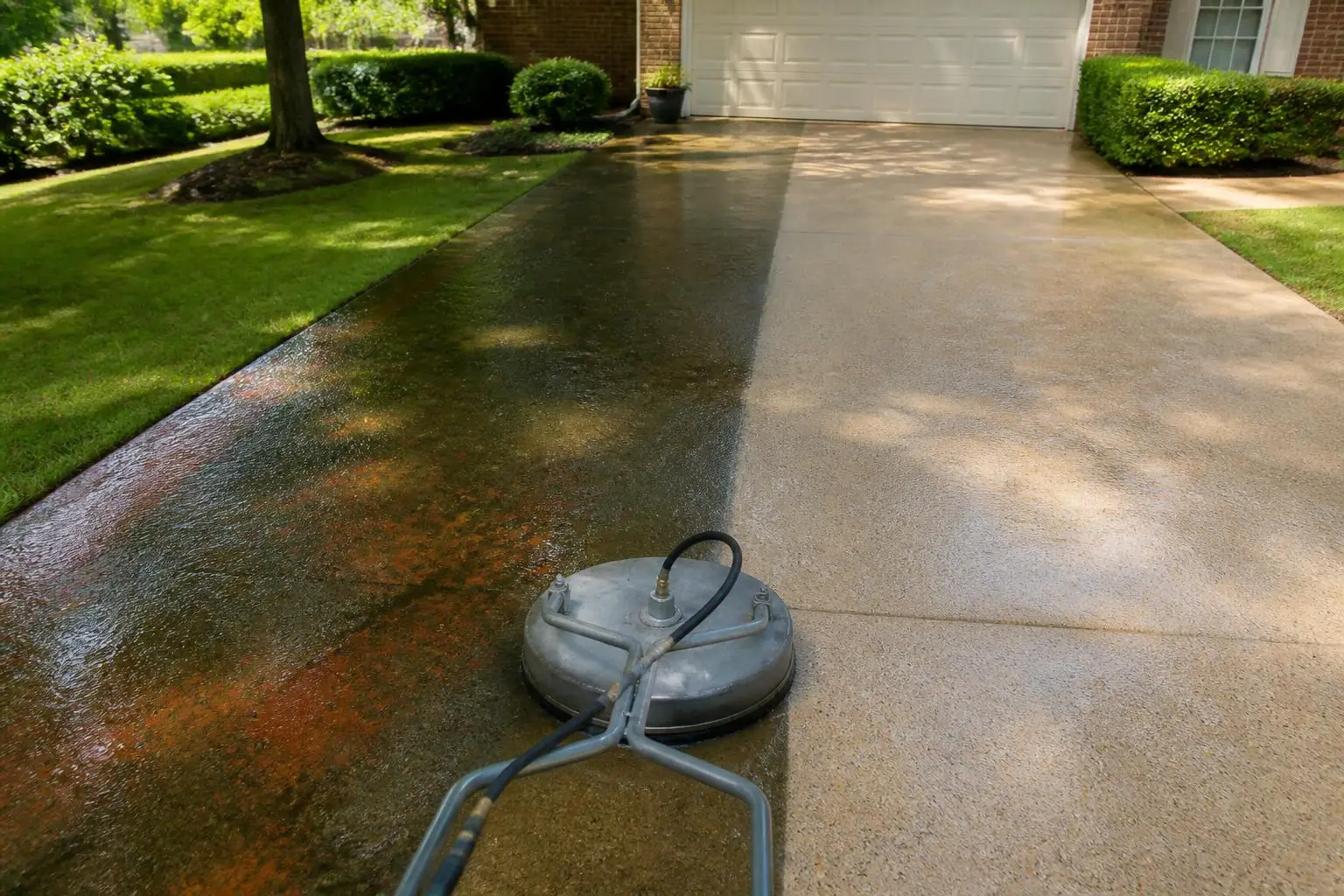 Red Clay, Mildew, and Why Georgia Driveways Need Washing